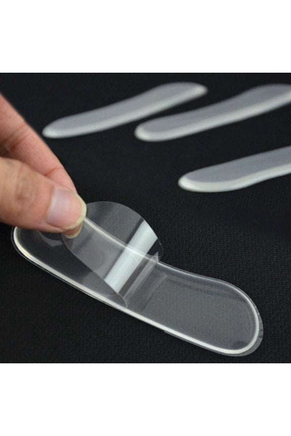 1 Pair White Heel Cushion Inserts for High Heels and Sneakers