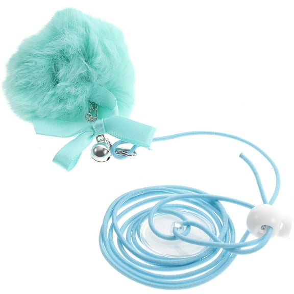 EXHUMKY Plush Indoor Hanging Cat Toy Sky Lightweight Cat Accessory for Play and Exercise