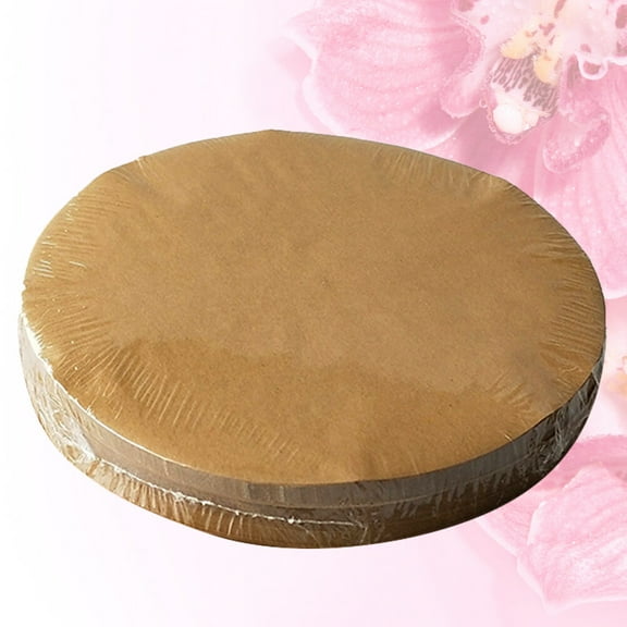 EXHUMKY 100 Pcs Brown Grease Paper Sheets Easy Cleaning For Parties Events
