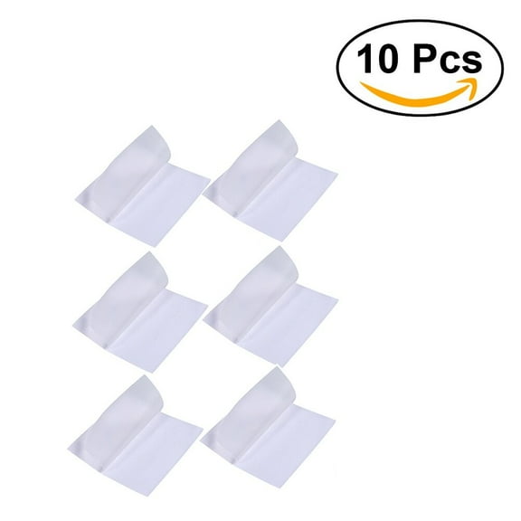 EXHUMKY 10Pcs Tent Damage Patch for Waterproof Bag Repair Transparent