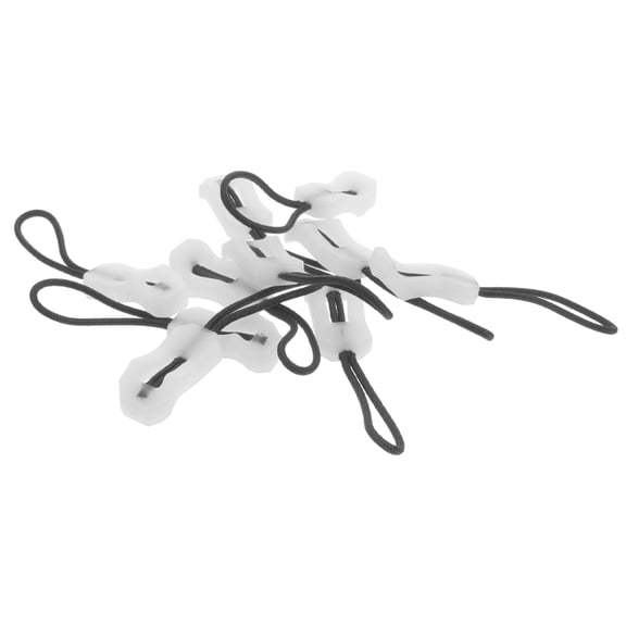 EXHUMKY Glow in The Dark Plastic Zipper Pulls for Backpacks and Luggage, Easy Grip Accessories