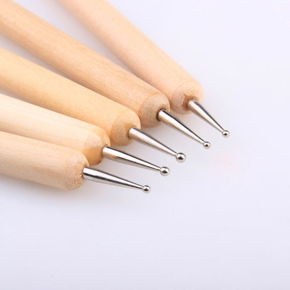 EXHUMKY 10Pcs Clay Tools Set Durable Pottery Supplies for Sculpting Carving and Detailing
