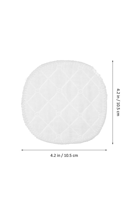 Pads Reusable Washable Cotton Contoured Cup Shape for Bra Use 12Pcs