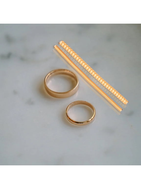 Finger Ring Adjuster Plastic Ring Size Reducer Assorted Color 16Pcs