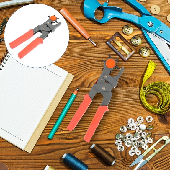 EXHUMKY Puncher Professional Belt Hole Puncher 1Set