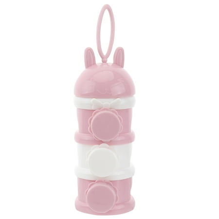 EXHUMKY 1Pack Milk Container for No Leakage Pink 5.5x2.8in