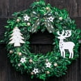 thumbnail image 1 of EXHUMKY Green Christmas Ribbon Polyester for Crafts, Wrapping, Holiday Decorations and Festive Packaging, 1 of 8