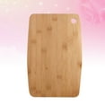 thumbnail image 1 of EXHUMKY 1Pack Rectangular Bamboo Chopping Board Khaki 28x17x0.4in Anti- Protection for Kitchen Tool, 1 of 8