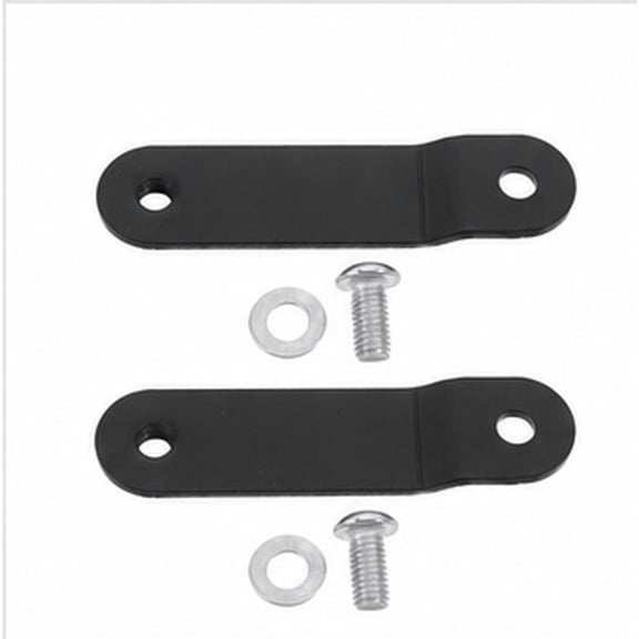 EXHUMKY 1Pair Motorcycle Gas Tank Raising Support Metal Black Frame Mount for Daily Motorcycle Commuting