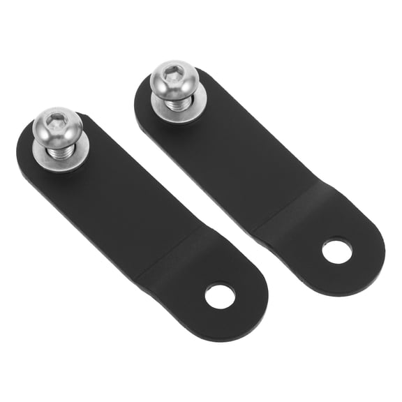 EXHUMKY 1Pair Motorcycle Gas Tank Riser Bracket with Black Metal Tank Riser for Motorcycle Modification Projects