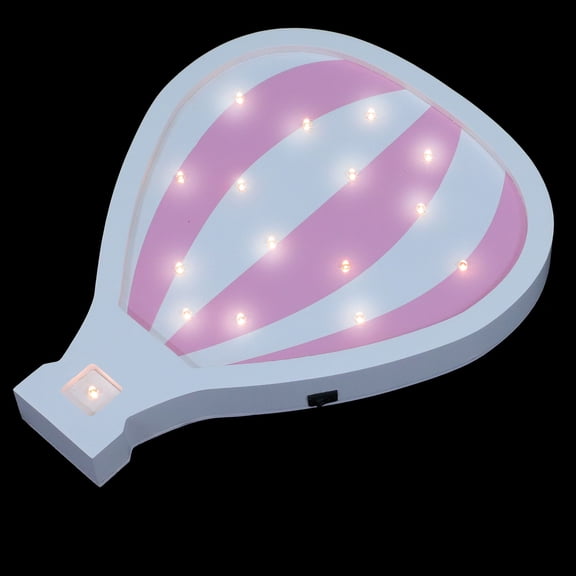 EXHUMKY White Acrylic Hot Air Balloon Night Light for Study 1Pack 11.8x9.4in