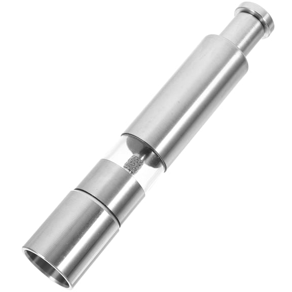 EXHUMKY Stainless Steel Manual Pepper , 1-Piece Pepper Mill Grinding Tool for Kitchen Cooking, Dining, BBQ and Party Use