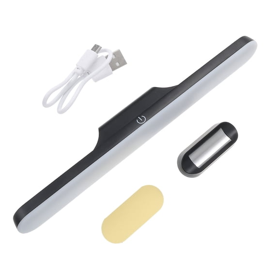 EXHUMKY 1Pc Black Magnetic Table Lamp LED Desk Lamp Eye Protection for Student Use