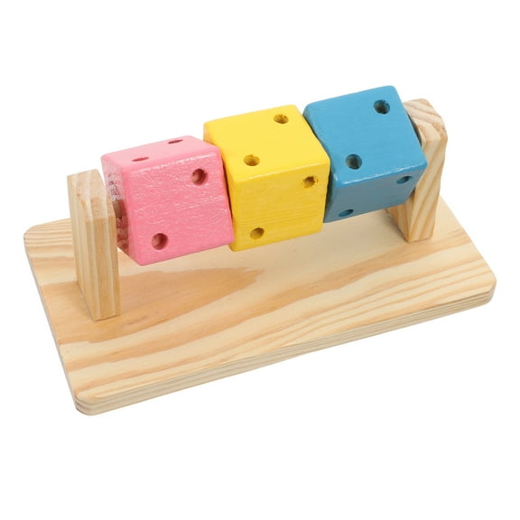 EXHUMKY 1Pcs Hamster Enrichment Toys for Hamster Maze Toy 11.8x2.9x2.4in