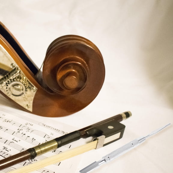 EXHUMKY Piano Repair Tool Silver Metal for Enlarging Holes and Improving Sound