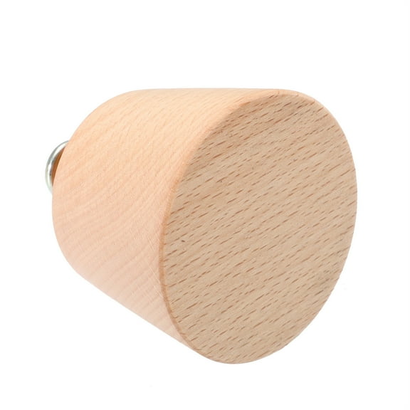 EXHUMKY Door Cone Shape Knobs Drawer Handle Light Brown Synthetic Material 1Pack