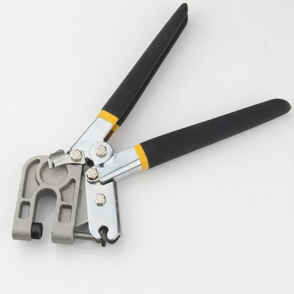 EXHUMKY 1Pc Crimper Pincer for Drywall Metal Stud Fastening with One Hand Operation