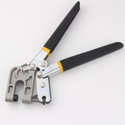 EXHUMKY 1Pc Black Crimper for Home Use with Ergonomic Non Slip Handle for Metal Stud Fastening