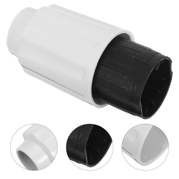 EXHUMKY 1Set Quick Install Plastic Fan Stand Adapter with Reusable Lock Nut for Cooling Fans