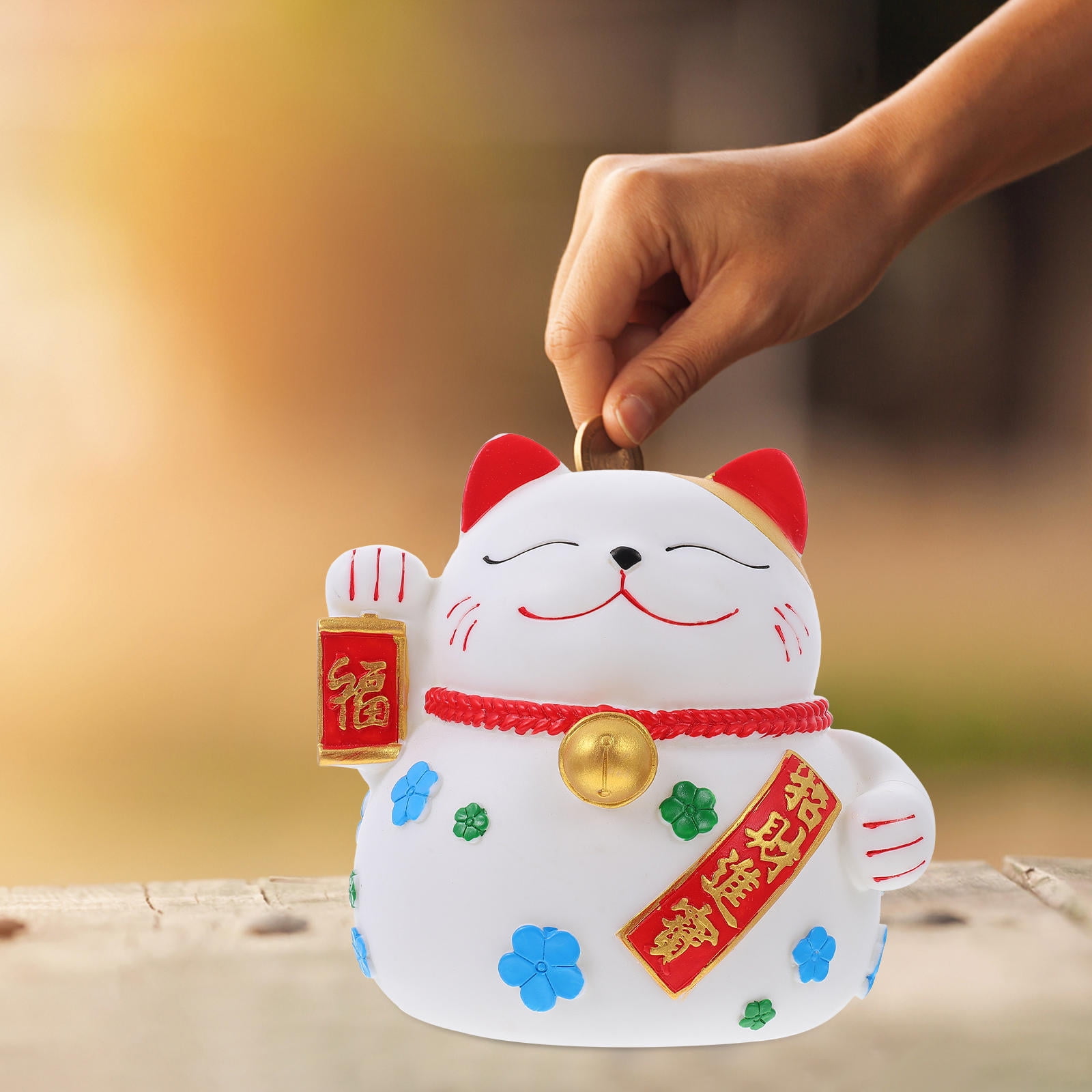 Lucky Cat Coin Bank