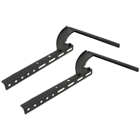 EXHUMKY 1Set TV Stand Metal Load Bearing Durable Design for Home Use 29.5*47.5*3in