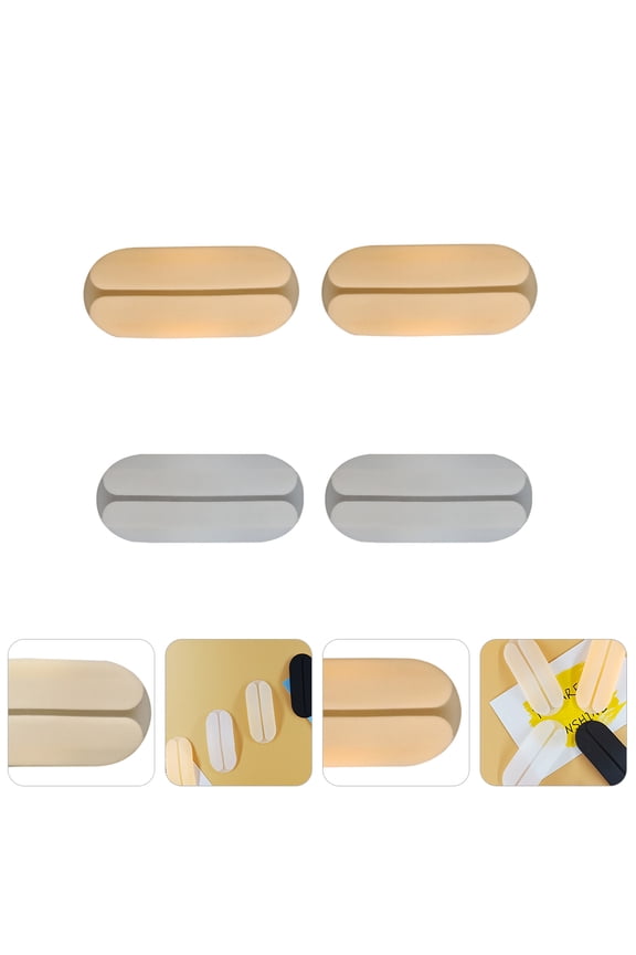 2 Pairs Clear Silicone Shoulder Strap Pads for Women, Soft Padded Support for Comfortable Bra and Dress Straps