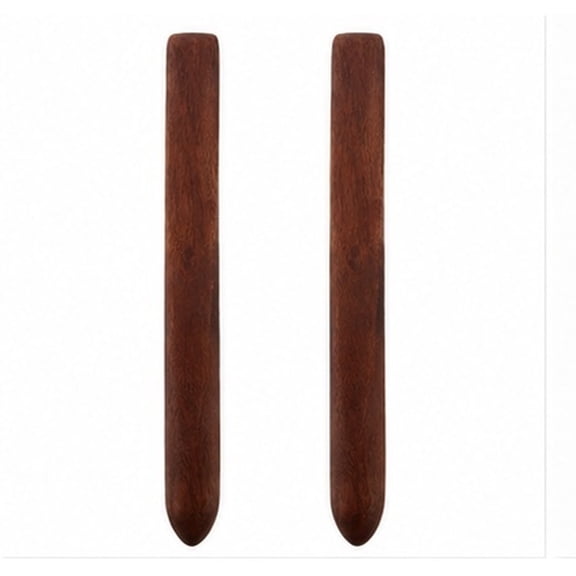 EXHUMKY 2 Pcs Wooden Kitchen Spatulas, Sourdough Bread Dough Whisk Mixing Tools, Baking Stirring Spoons for Home Cooking