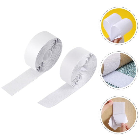 EXHUMKY Guitar Pedal Sticky Tape White Strong Bonding and Versatile Mounting Solution