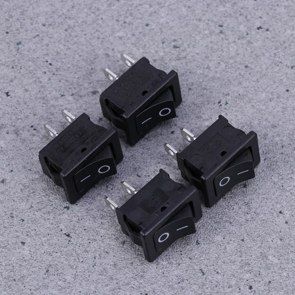 EXHUMKY 20Pcs 2 Pin Push Button Rocker Switch for Boat with Insulated Sturdy Shell