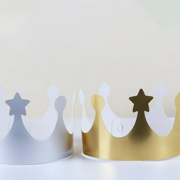 EXHUMKY Paper Birthday Party Crowns 20 Pieces for Adult Celebrations and Special Events