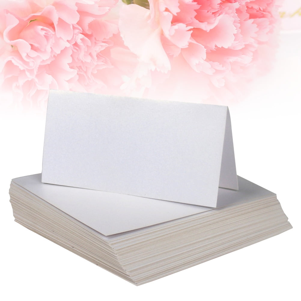 EXHUMKY 25Pcs Wedding Table Name Tags for Dinner Table Simple Shape ...