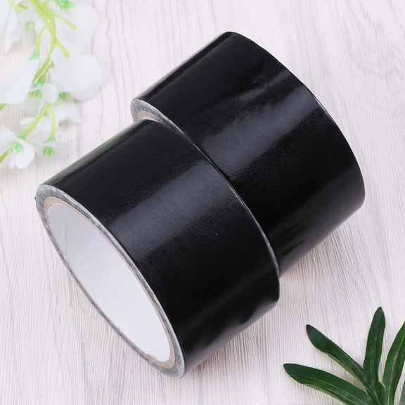 EXHUMKY 2Pcs Waterproof Pe Fiber Adhesive Tape for Carpet Seaming and Heavy Duty Sealing