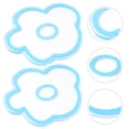thumbnail image 1 of EXHUMKY 2Pcs Aesthetic Coasters Round Elegant Design for Home and Office Decor, 1 of 8