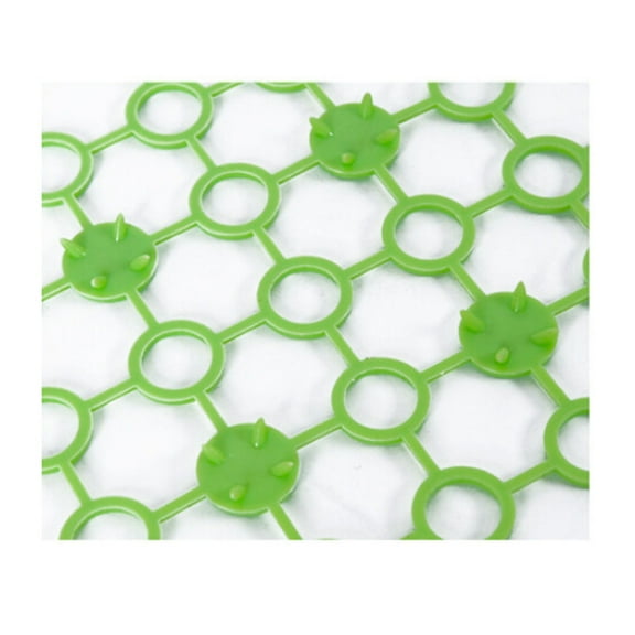 EXHUMKY 2Pcs Kitchen Drying Mat In Green Color For Fruit Veggie Cleaning And Heat Resistance