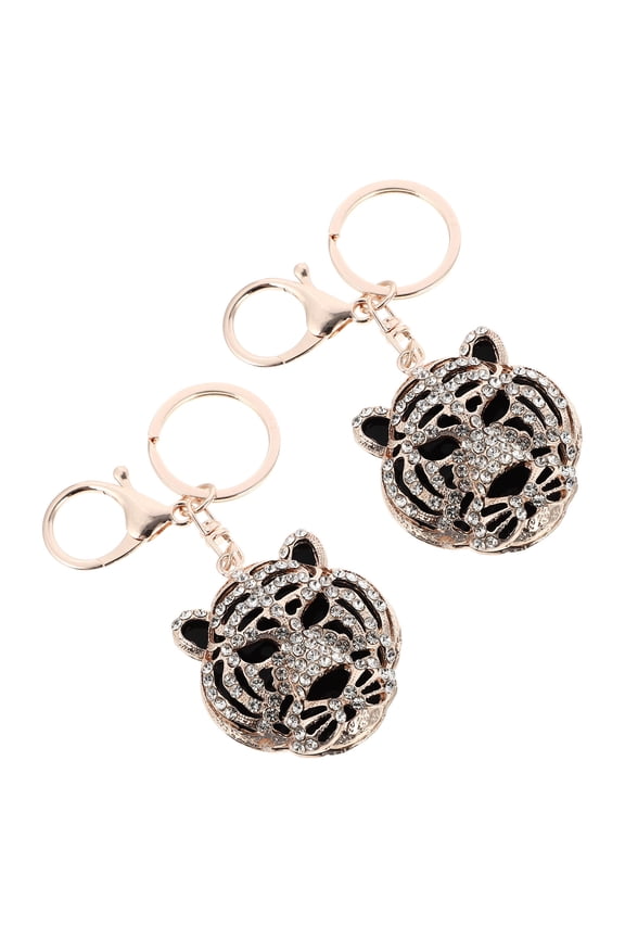 2-Pack Creative Key Holder Pendant for Bag Hanging Decor, and Stylish Accessories for Keys and Bags