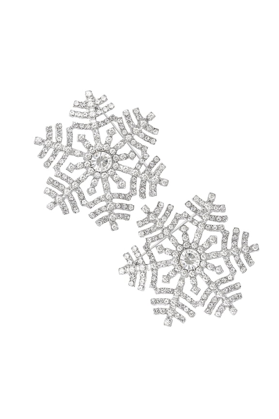 Snowflake Jewelry Snowflake Brooch 2Pcs