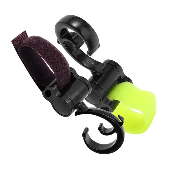 EXHUMKY 2Pcs Stroller Bag Hook Heavy Duty Fabric Hook Shape For Travel Use