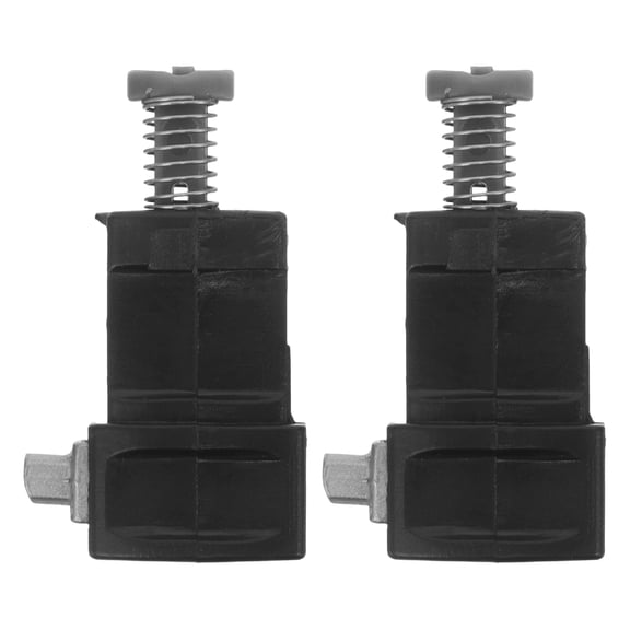 EXHUMKY 2Pcs Easy Install Telescopic Pull Handle Replacement for Luggage with Lock Clips