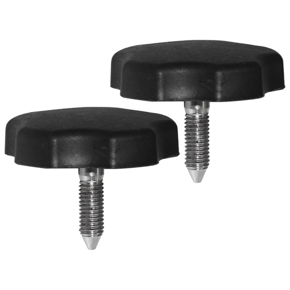 EXHUMKY 2-Pack Replacement Window Frame Knobs with Ergonomic Design, Build, Easy Installation, and Secure Mounting Pins