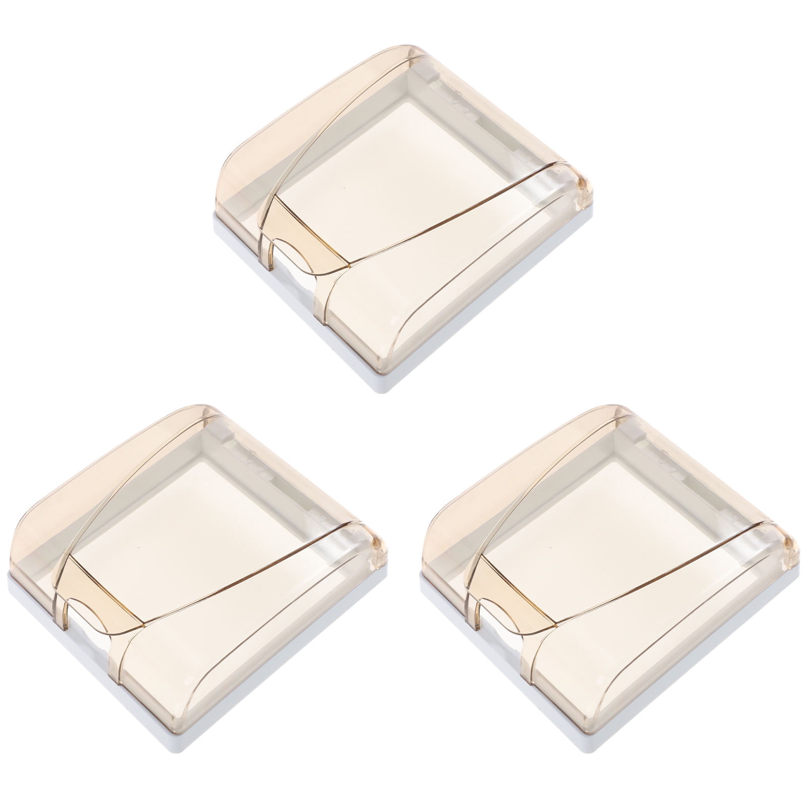 EXHUMKY 3Pcs Electric Outlet Cover for Kitchen and Bathroom Applications