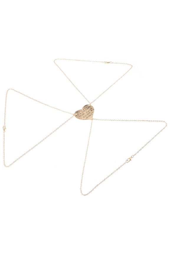 3Pcs Golden Sister Necklaces Gifts for Sister Friendship Jewelry Decorative Accessories