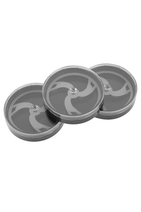 3-Pack Single Watch Storage Box with Transparent Plastic Cover, Shock Resistant Travel Organizer Case