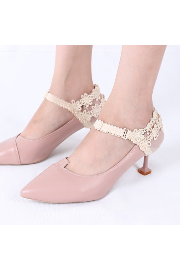 Detachable Shoe Straps Sandals Lace 4 Pairs Prevent Shoes From Falling Out Women Daily Use