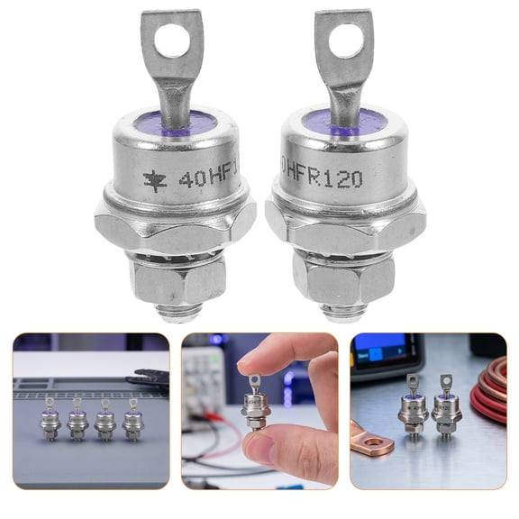 EXHUMKY 4Pcs Screw Type Rectifier Diode for Generator Stable Power Supply and Thermal Management