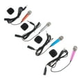 thumbnail image 1 of EXHUMKY 4-Pack Mini Portable Microphones for Phone, Video Recording, Karaoke, , Clear Sound Quality Anywhere, 1 of 8