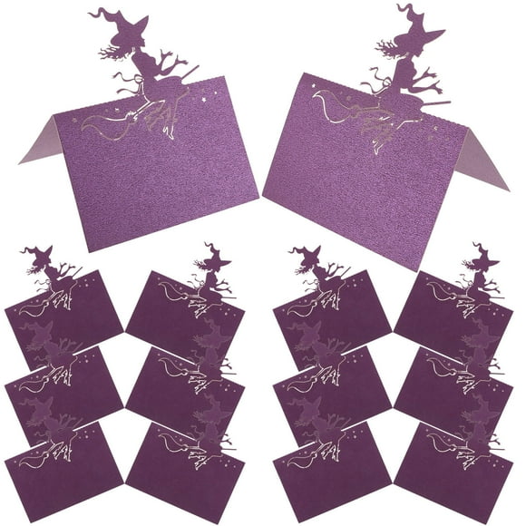 EXHUMKY 50Pcs Table Tent Cards for Women Guest Name Display