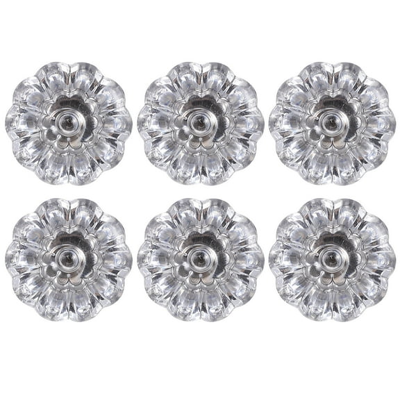 EXHUMKY Plastic Drawer Knobs Assorted Colors, Creative Design, Home Decorative Cabinet Pulls, Easy to Install