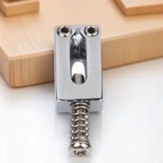 EXHUMKY 6Pcs Plated Hard Copper Alloy Electric Guitar Tremolo Bridge Saddles