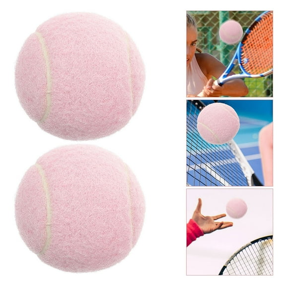 EXHUMKY Tennis For Starter Tennis Ball Rubber Training Indoor Training 6Pcs