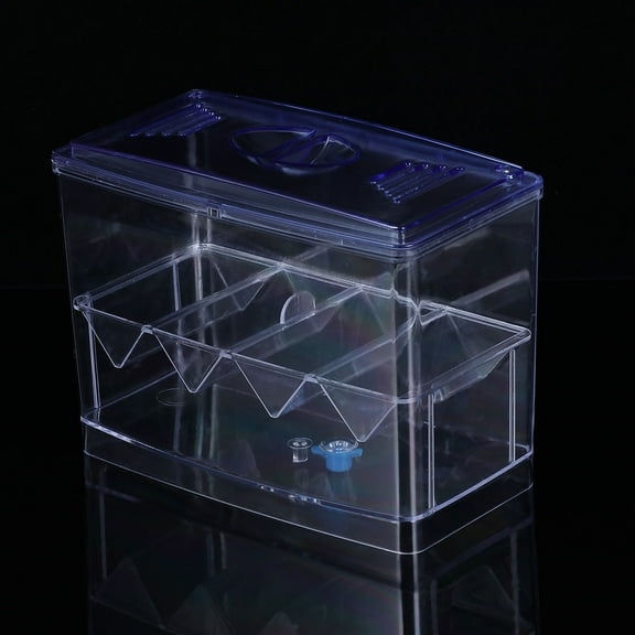 EXHUMKY Fish Hatching Box Multi-Color for Fish Tank Breeding Efficient and Easy to Clean